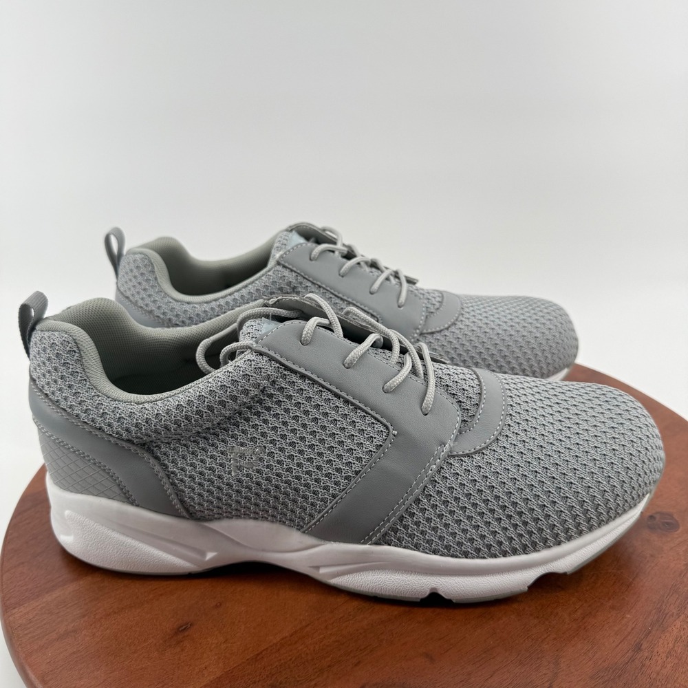 Propet Stability X Diabetic Sneakers Light Grey Mesh MAA012M Men 14 5E XXWide
